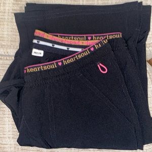 Heart soul medium petite in black